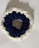 gumki do włosów Wełniana puchata scrunchie 3