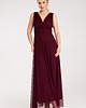 sukienki maxi damskie Elegancka kopertowa sukienka maxi na ramiączkach na wesele - M1186 3