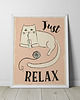 plakaty Plakat Just Relax 1