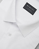 koszule męskie Jednolita koszula męska 00338 kr rękaw biały classic 2