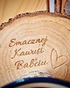 podkładki do kuchni Prezent dla babci, smacznej kawusi, podstawka 6