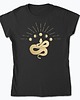 t-shirty męskie Koszulka - Alchemia Symboli, Wąż w koronie, Fazy księżyca #10 2