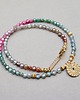 chokery Agaty multicolor pastel /choker/ naszyjnik - Szlachetna kolekcja 2