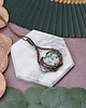 wisiory Miedziany wisiorek wire wrapping z kamieniem K2 #433 3