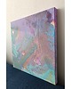 obrazy Obraz ręcznie malowany na płótnie 50x50 cm - Abstrakcja - Otchłań 5