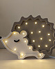 lampy do pokoju dziecka Drewniana nocna lampka LED dla dzieci jeż 2
