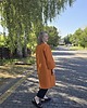 sukienki midi damskie Kimono może być sukienką 100%  len. 9