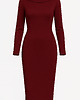 sukienki midi damskie Sukienka burgund YY100064 1