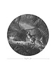 tapety i naklejki ścienne Dots Palms and Cats - samoprzylepna tapeta w kształcie koła 1