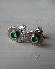 kolczyki wire wrapping -zielonookie - 1
