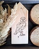 figurki i rzeźby Drewniany domek z sową 3