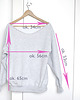 bluza bez kaptura damska Mamo jesteś Królową Szary Gruby Oversize 3