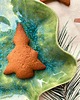 dekoracje świąteczne Talerz ceramiczny Pastelowa choinka 4
