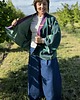 kurtki damskie Żakardowe, bawełniane kimono 4
