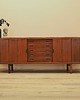 komody Sideboard tekowy z drzwiami przesuwnymi, Dania, lata 60. 7