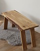 ławki Dębowa ławka rustic / pomocnik 2