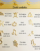 złote naszyjniki Naszyjnik znak zodiaku PANNA , zodiak 7
