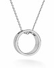 srebrne naszyjniki RING 3D - srebro 925 1