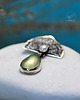 wisiory Prehnite &Pearl Necklace 2