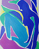 obrazy Obraz ręcznie malowany fowizm Henri Matisse style taniec  silnie działa 1