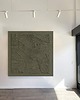 obrazy Płaskorzeźba ścienna z kompozytu żywiczego kolor Olive Gray 4