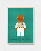 obrazy i plakaty do pokoju dziecięcego Lego Star Wars "Admirał Ackbar" 1