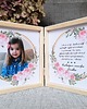 ramki na zdjęcia Dzień Babci i Dziadka Drewniana Kartka z życzeniami 1