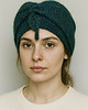 szale damskie Mały ciepły skandynawski szalik Sophie apaszka turban 100% alpaka 2