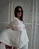 bluza bez kaptura damska Bluza śmietankowa open Luxury Line 4