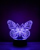 lampy do pokoju dziecka Lampka LED motyl 1