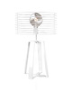 lampy stołowe Czarna duża lampa stołowa do salonu sypialni loftowa druciana WOLOS LOFT 3