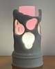 lampy stołowe Lampa washed sandstone 32cm 5