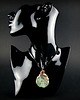 wisiory Koral fossil wisiorek wire wrapping 9