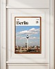 plakaty Minimalistyczny plakat Berlin Niemcy - Do salonu, sypialni, biura 3
