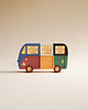 lampy do pokoju dziecka Drewniana Lampka Hippie Van - Blue & White 6