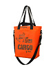 torby na ramię Torba CLASSIC orange MEDIUM "Life is a Wave" edition 2