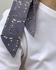 gumki do włosów Scrunchie Gabi z odwiązywaną szarfą 2