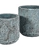 doniczki Doniczka osłonka Azzurro 16x16cm, beton 2