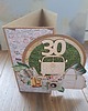 kartki scrapbooking Kartka na 30-stkę/30-ste urodziny dla podróżniczki 2