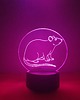 dekoracje świetlne Lampka LED szczur 1