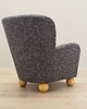 fotele Fotel szary, skandynawski design, produkcja: Dania 3