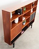 regały i półki Biblioteczka tekowa, duński design, lata 70, produkcja: Dania 2