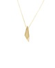 wisiory ONE EDGE / satin GOLD necklace 1