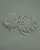 nausznice Nausznice zausznice oryginalne kolczyki zielony perydot wire wrapping 4