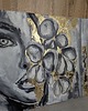 obrazy Obraz do salonu abstrakcja Kobieta 100x170 cm Duży obraz XXL 4