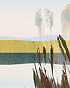 plakaty Podlasie - rozlewiska z wiatrakiem - plakat fine art 3