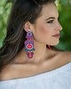 kolczyki soutache Kiko- etniczne kolczyki soutache 1