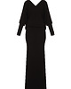 sukienki maxi damskie Suknia czarna YY300035_RAL9005 2