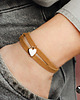 bransoletki skórzane Bransoletka zamszowa foxy love 3