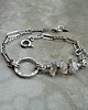 bransoletki srebrne Diamenty z Herkimer srebro 925 7